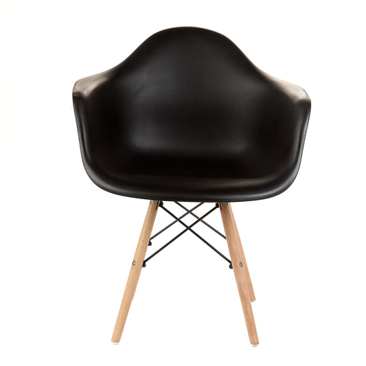 Cadeira Poltrona de Jantar Charles Eames Com Braço