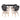Mesa Redonda Eames Madeira 90cm + 4 Cadeiras Akron