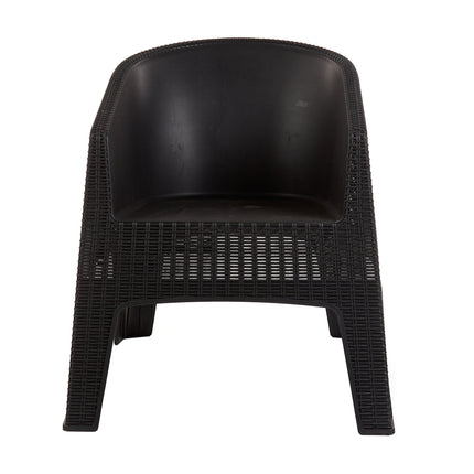 Kit 4 Poltronas de Piscina e Jardim Rattan Ibiza
