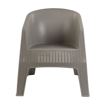Kit 4 Poltronas de Piscina e Jardim Rattan Ibiza