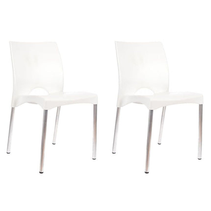 Kit 2 Cadeiras de Design Boston Exterior