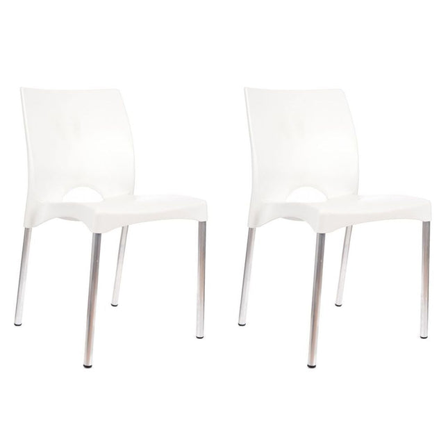 Kit 2 Cadeiras de Design Boston Exterior