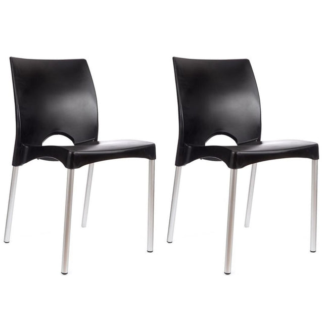 Kit 2 Cadeiras de Design Boston Exterior