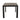 Mesa Rattan Mônaco 90x90cm