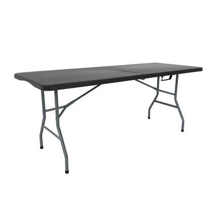 Mesa Dobrável Vira Maleta Portátil 1,80m Camping Premium