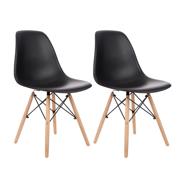 Kit 2 Cadeiras de Design Charles Eames