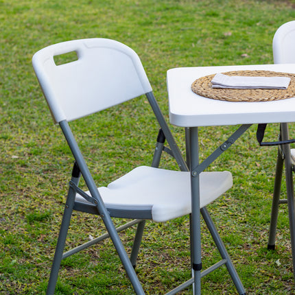 Kit 4 Cadeiras Paris Dobráveis Branca