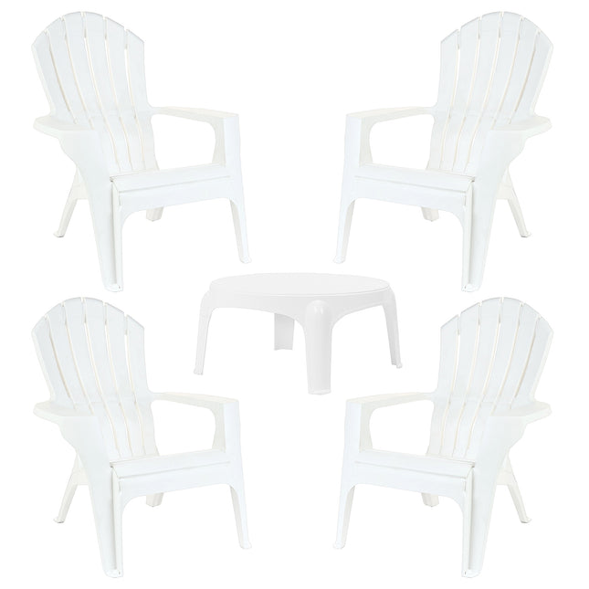 Kit 4 Poltronas Miami + Mesa Puket