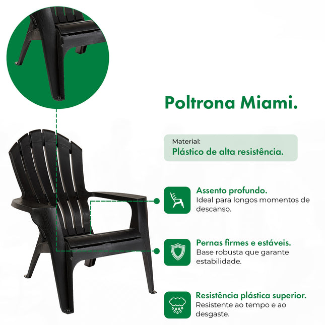 Poltrona Miami