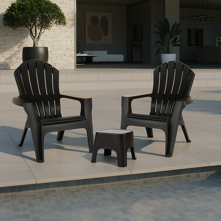 Kit 2 Poltronas Miami + Mesa Sunset