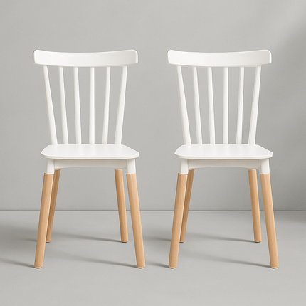 Kit 2 Cadeiras de Design Windsor