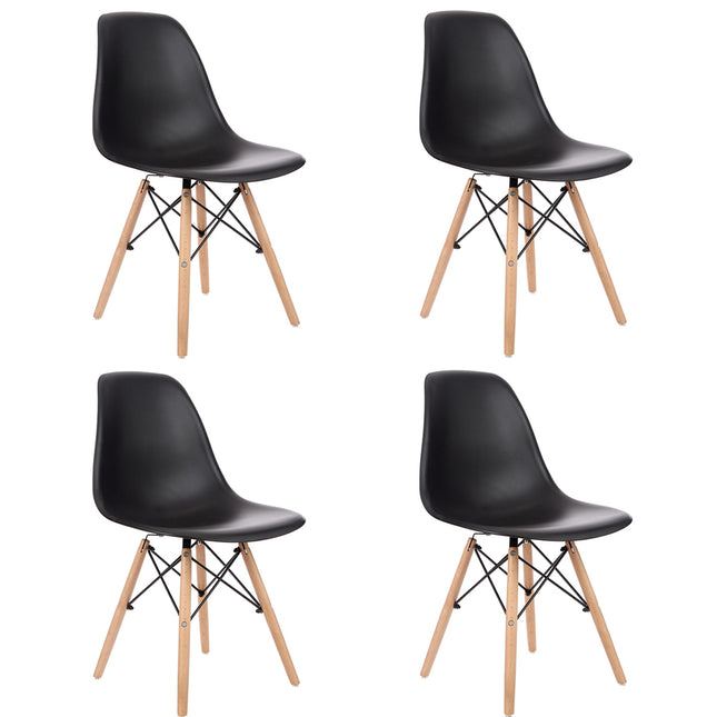 Kit 4 Cadeiras de Design Charles Eames