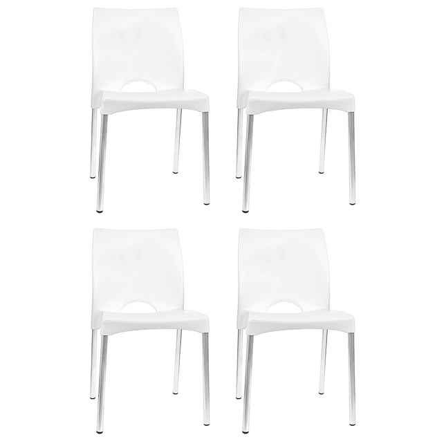 Kit 4 Cadeiras de Design Boston Exterior