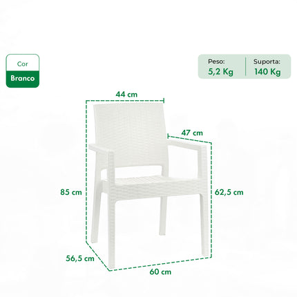 Poltrona Milano Rattan Sintetico