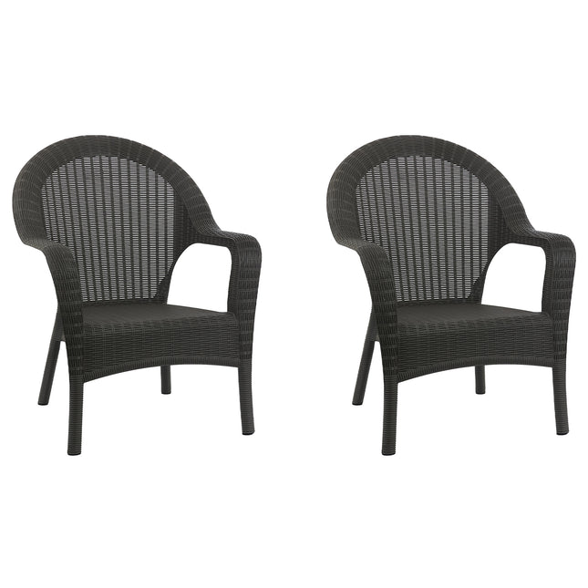 Kit 2 Poltronas de Jardim Rattan Qatar
