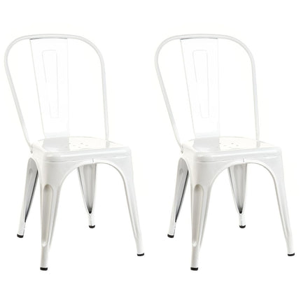 Kit 2 Cadeiras de Design Linha Tolix Metal
