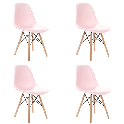 Kit 4 Cadeiras de Design Charles Eames