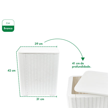 Kit 2 Poltronas de Jardim Rattan Qatar + Mesa Capri