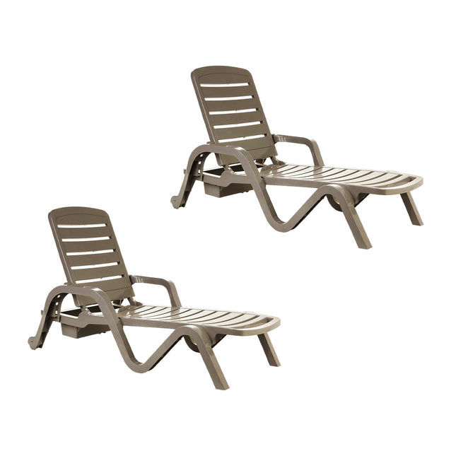 Kit 2 Espreguiçadeiras Toronto